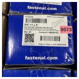 Case of assorted hardware; see photos for sizes an