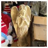 47' Poly angel statue figurine