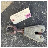 Campbell duplex hand grip, WLL 500 lb, USA