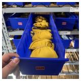 Bin with assorted items and hardware (See photos)