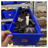 Bin with assorted items and hardware (See photos)