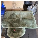 Combination bathroom mat lot, various sizes