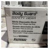 Case Of (1000) Large Nitrile Glove, 3 Mil., Dispos