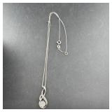 R.j. Graziano Sterling Silver Necklace, Approx. 18