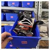 Bin with assorted items and hardware (See photos)