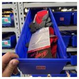 Bin with assorted items and hardware (See photos)