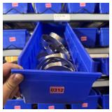 Bin with assorted items and hardware (See photos)