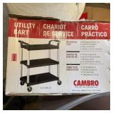 Cambro Utility Cart 300 Lb Capacity, 32 X 16 X 38
