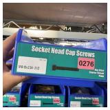 Bin with assorted items and hardware (See photos)