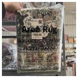 Luxurious comfort area rug, approx. 2 ft x 8 ft