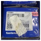 Case of assorted hardware; see photos for sizes an