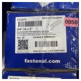 Case of assorted hardware; see photos for sizes an