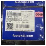 Case of assorted hardware; see photos for sizes an