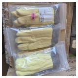 4 pairs OSFA Kevlar gloves, size 8 medium