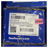 Case of assorted hardware; see photos for sizes an