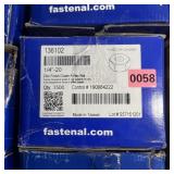 Case of assorted hardware; see photos for sizes an