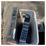 Assortment of electronics including power station