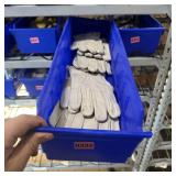 Bin with assorted items and hardware (See photos)