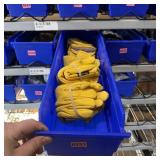 Bin with assorted items and hardware (See photos)