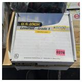 U.S. Lock lever set, Gauge 1 clutch lever door