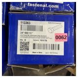 Case of assorted hardware; see photos for sizes an