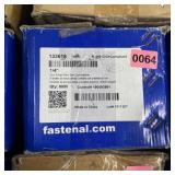 Case of assorted hardware; see photos for sizes an