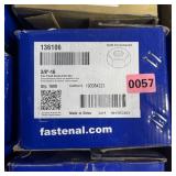 Case of assorted hardware; see photos for sizes an