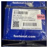 Case of assorted hardware; see photos for sizes an