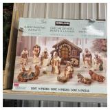 14-piece hand-painted Kirkland Signature nativity