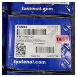 Case of assorted hardware; see photos for sizes an