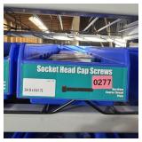 Bin with assorted items and hardware (See photos)