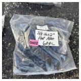 (60) pieces 3/8'-16 x 2' flat Allen bolts