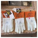 3 pairs Alpha TIG welding gloves, medium
