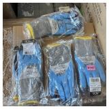 4 pairs G-Tek poly-core gloves with latex