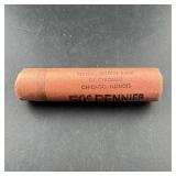 Original Roll Of Wheat Cents (50 Coins), Brilliant