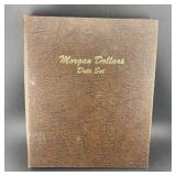 Morgan Silver Dollar Date Set Housed In A Dansco-s