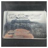 1 Troy Ounce .999 Fine Silver Card