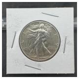 1945 Walking Liberty Half Dollar, 90% Silver Coin