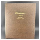 Eisenhower Dollar Set Housed In A Dansco Album; Co