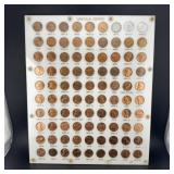 Lincoln Cent Set Housed In A Capital Holder; Inclu
