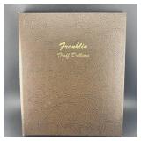 Complete Franklin Silver Half Dollar Set Housed In