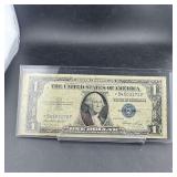 Star Note 1935E $1 Silver Certificate 'NO Motto'