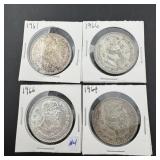 4 Estados Unidos Mexicanos Peso ('61, '64, '66 &'6
