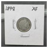 1898 Barber Silver Dime