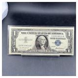 1957 crisp $1 Silver Certificate - looks uncircula