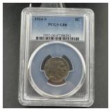 1924-S Buffalo Nickel PCGS G06
