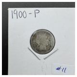 1900 Barber Dime - 90% Silver