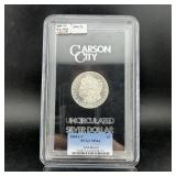 1884-CC VAM-3GSA Hoard Morgan Silver Dollar PCGS M