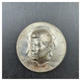 Rare 1966 JFK Half Dollars coin Embossed Image pre