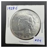 1928-S Peace Dollar - Key Date